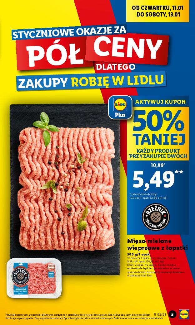 Gazetka promocyjna Lidl do 13/01/2024 str.5