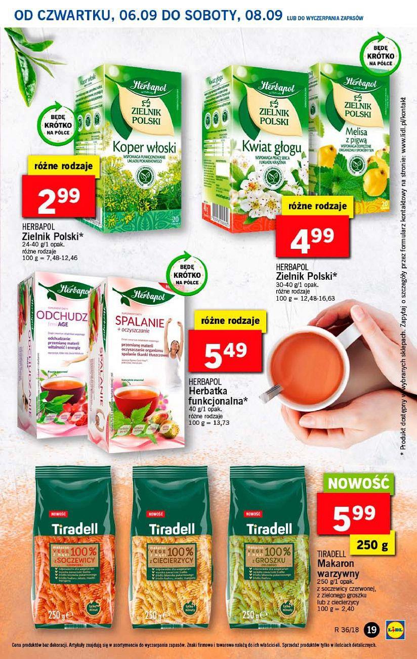 Gazetka promocyjna Lidl do 08/09/2018 str.19