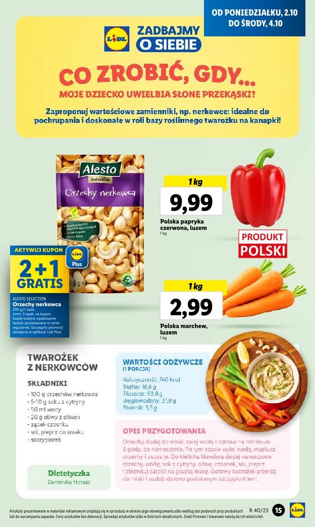 Gazetka promocyjna Lidl do 04/10/2023 str.23