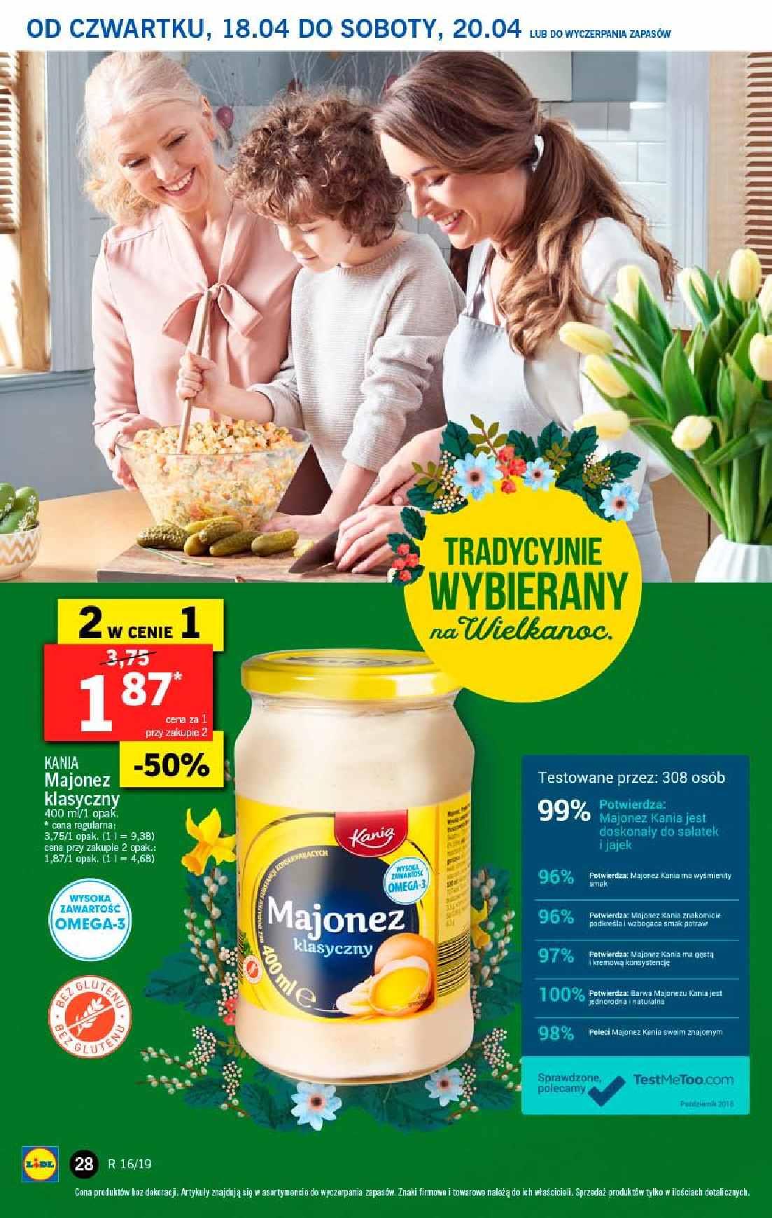 Gazetka promocyjna Lidl do 20/04/2019 str.28