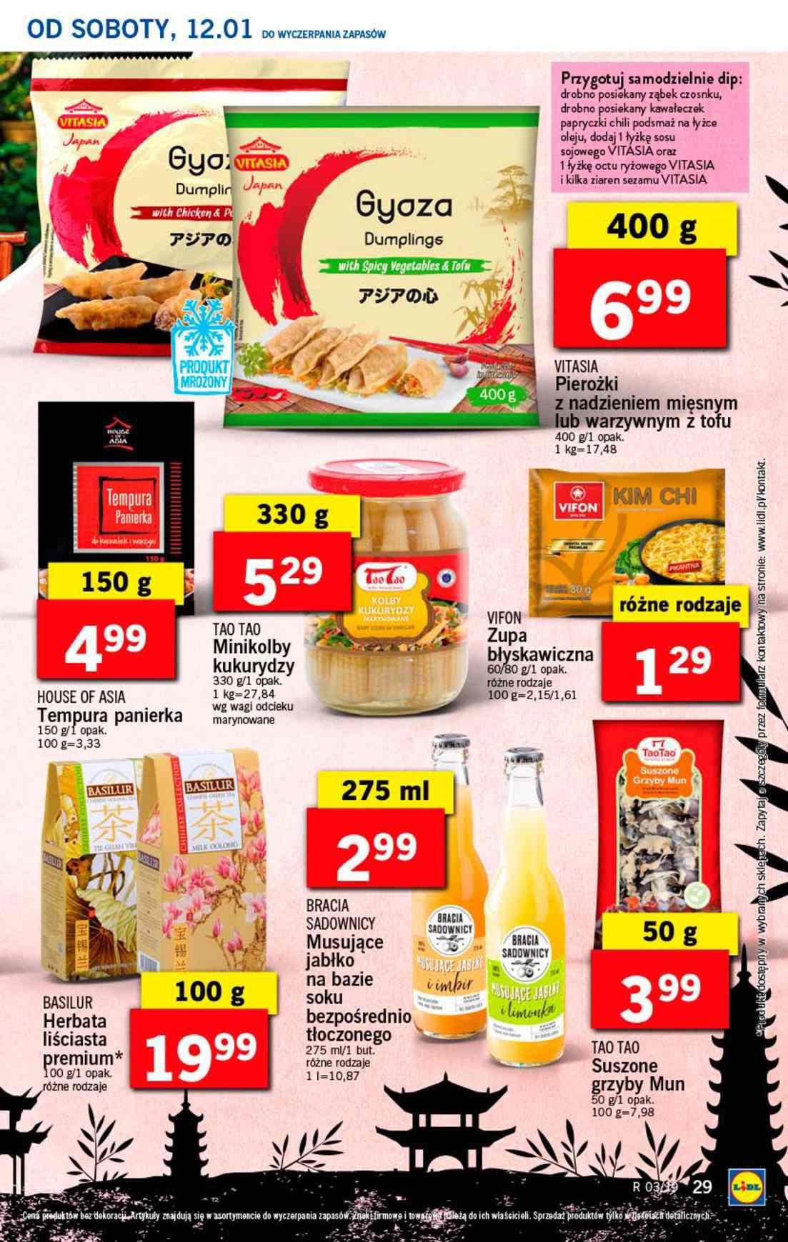 Gazetka promocyjna Lidl do 16/01/2019 str.29