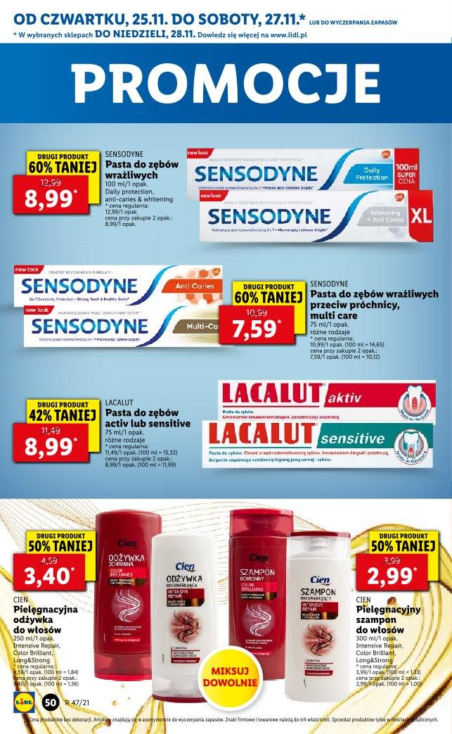 Gazetka promocyjna Lidl do 27/11/2021 str.50