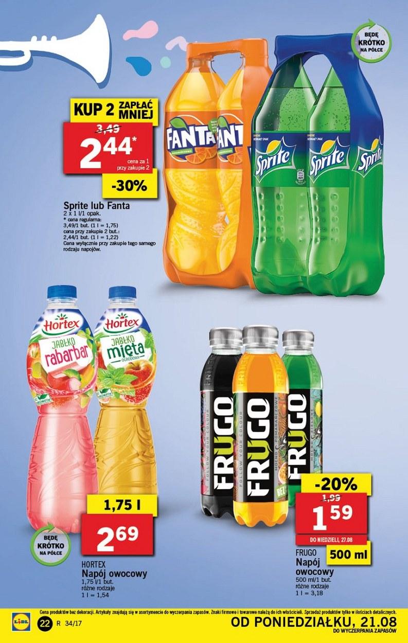 Gazetka promocyjna Lidl do 23/08/2017 str.22