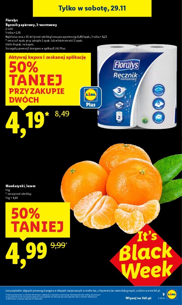 Gazetka promocyjna Lidl do 29/11/2025 str.9