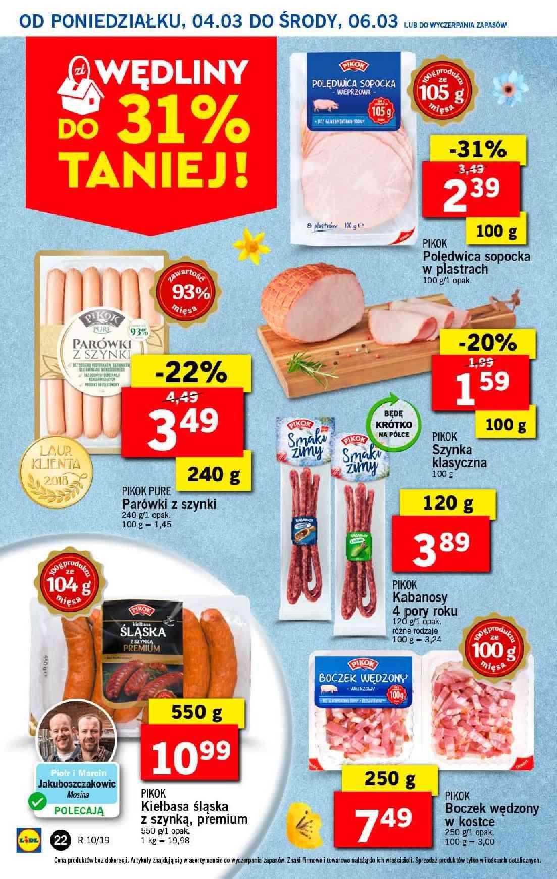 Gazetka promocyjna Lidl do 06/03/2019 str.22