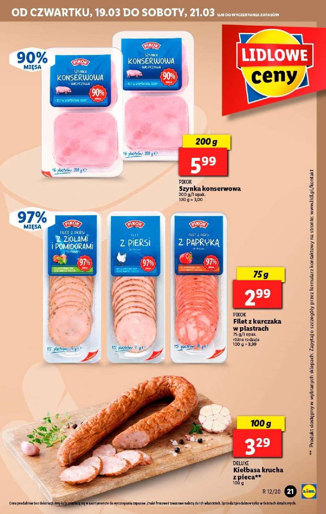 Gazetka promocyjna Lidl do 21/03/2020 str.21