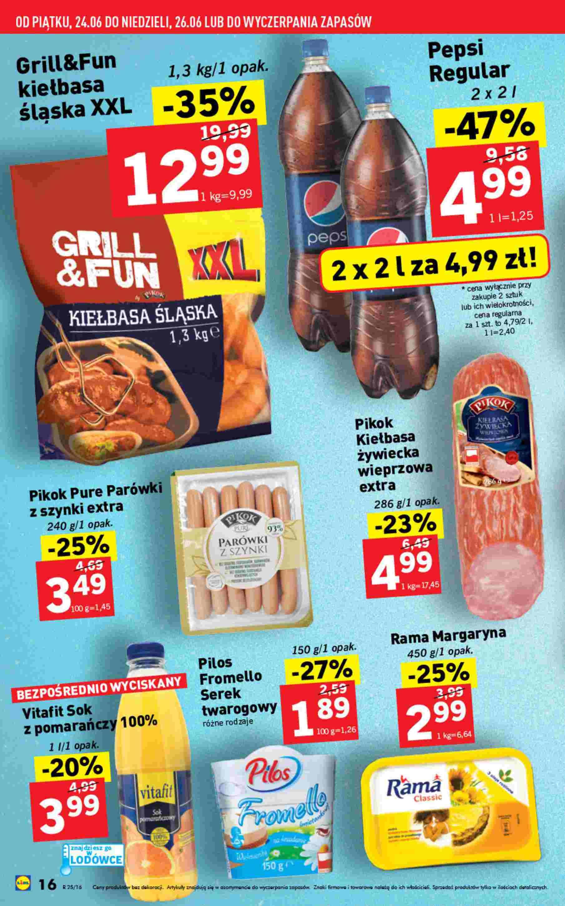 Gazetka promocyjna Lidl do 26/06/2016 str.16