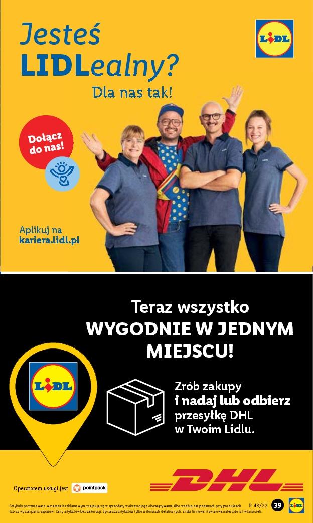 Gazetka promocyjna Lidl do 29/10/2022 str.39