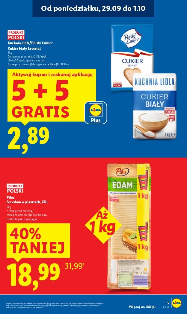 Gazetka promocyjna Lidl do 01/10/2025 str.5