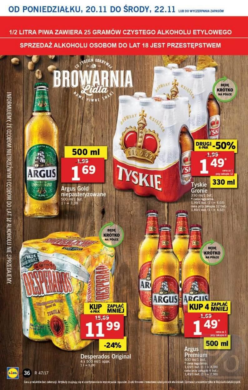 Gazetka promocyjna Lidl do 22/11/2017 str.36