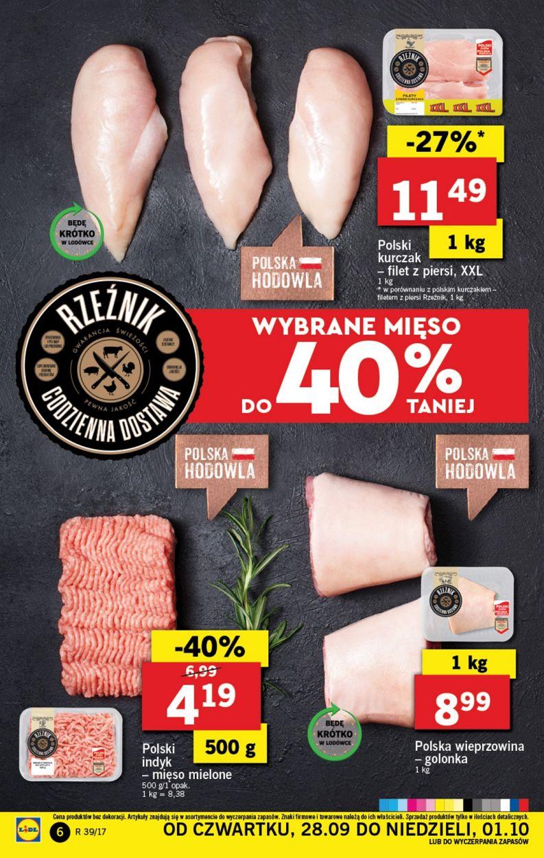 Gazetka promocyjna Lidl do 01/10/2017 str.6