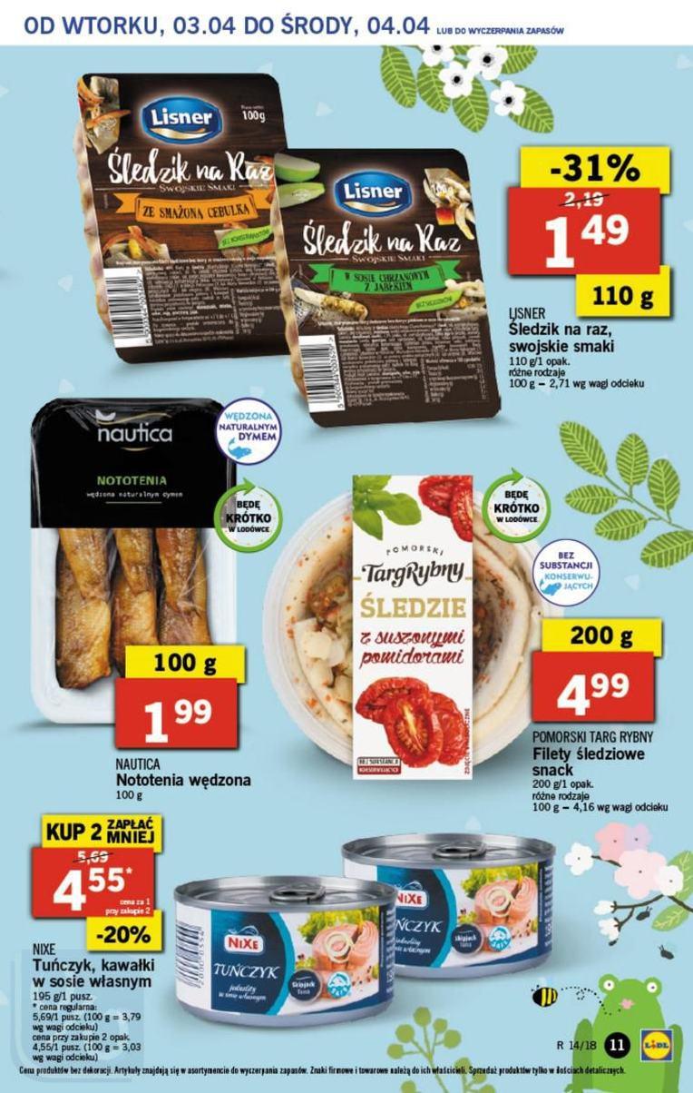 Gazetka promocyjna Lidl do 04/04/2018 str.11