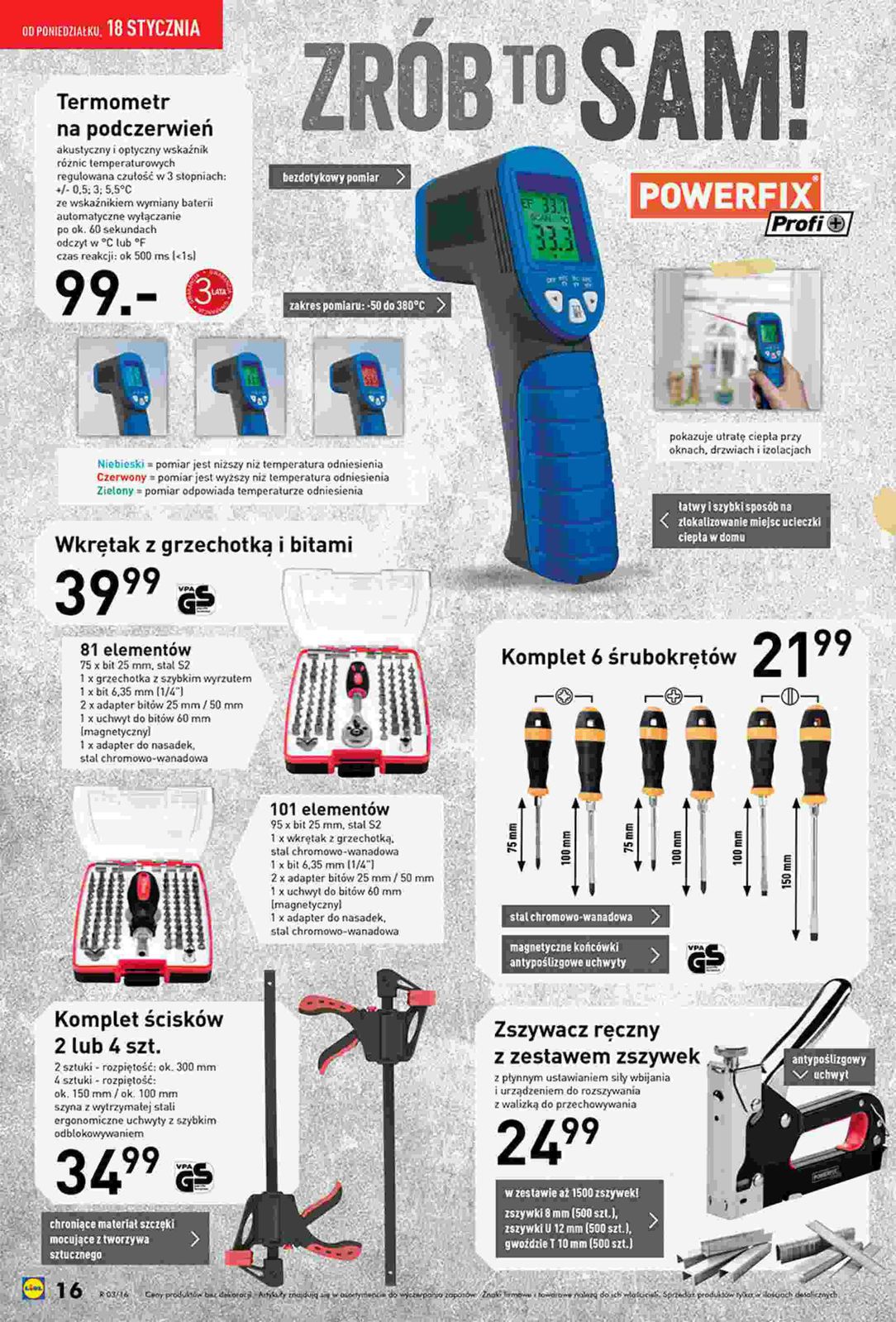 Gazetka promocyjna Lidl do 24/01/2016 str.16