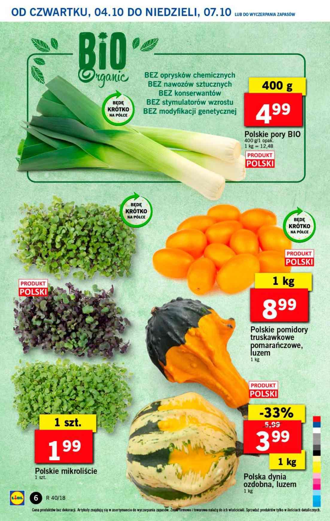 Gazetka promocyjna Lidl do 07/10/2018 str.6