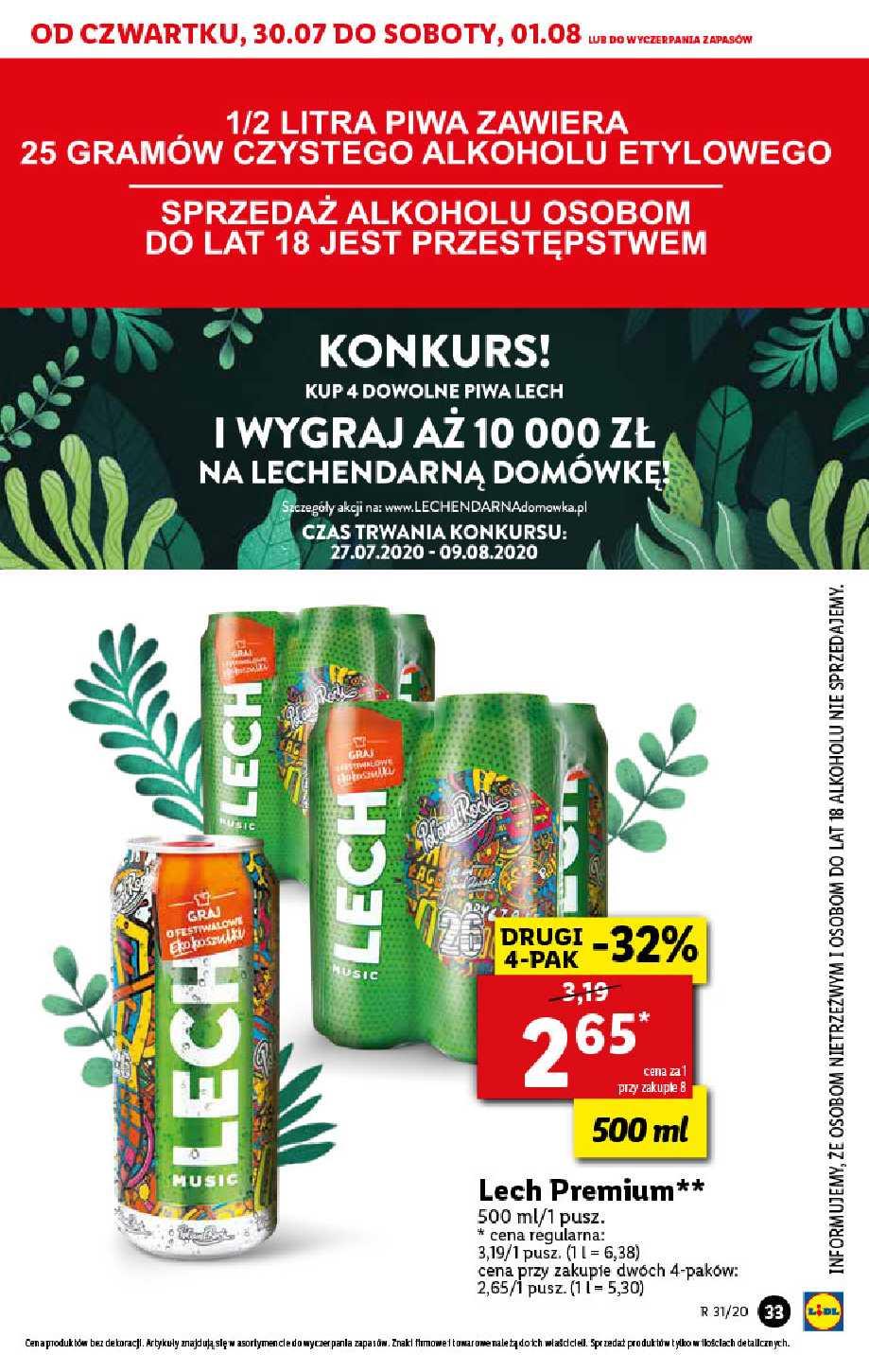 Gazetka promocyjna Lidl do 01/08/2020 str.33