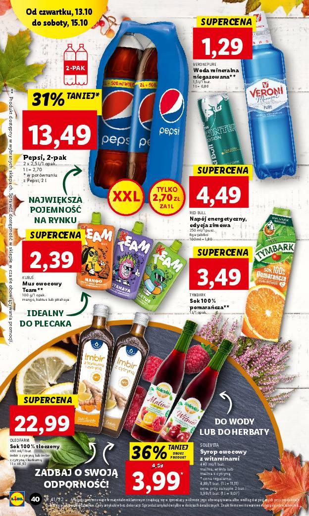 Gazetka promocyjna Lidl do 15/10/2022 str.40