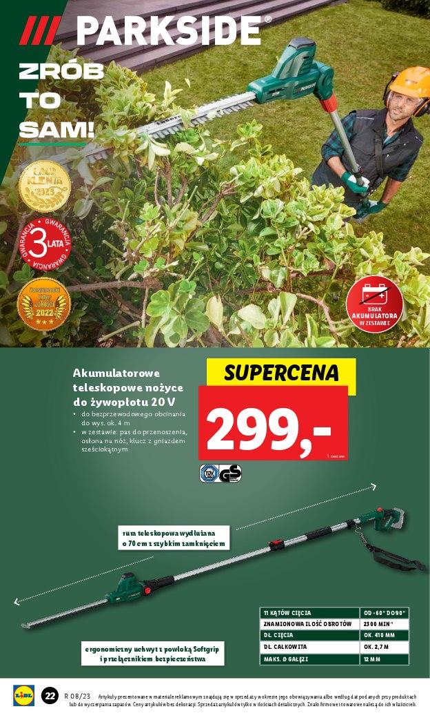 Gazetka promocyjna Lidl do 25/02/2023 str.22