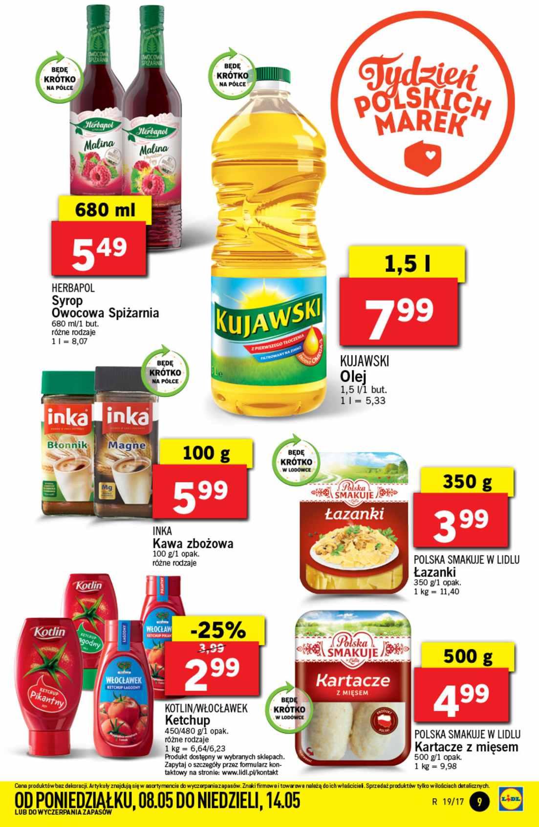 Gazetka promocyjna Lidl do 10/05/2017 str.9