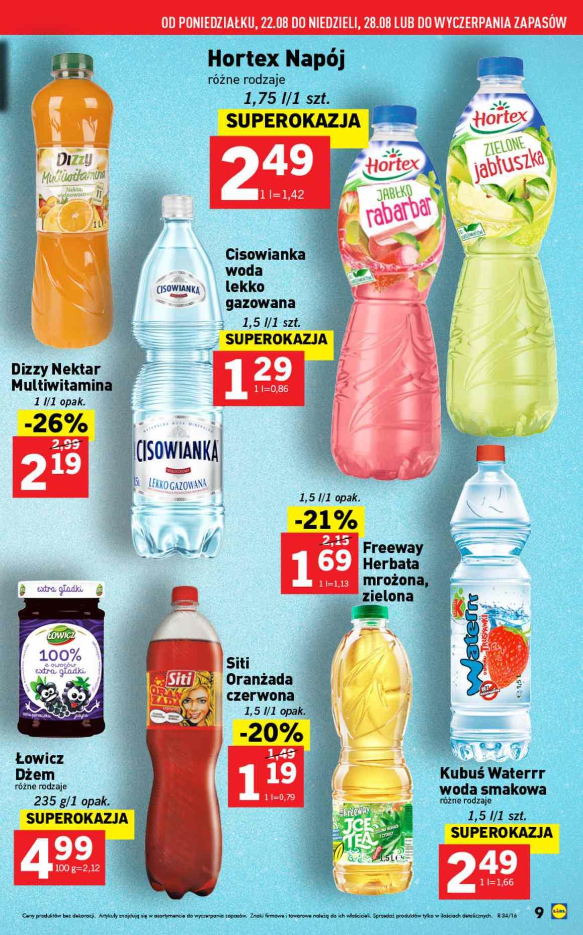 Gazetka promocyjna Lidl do 28/08/2016 str.9