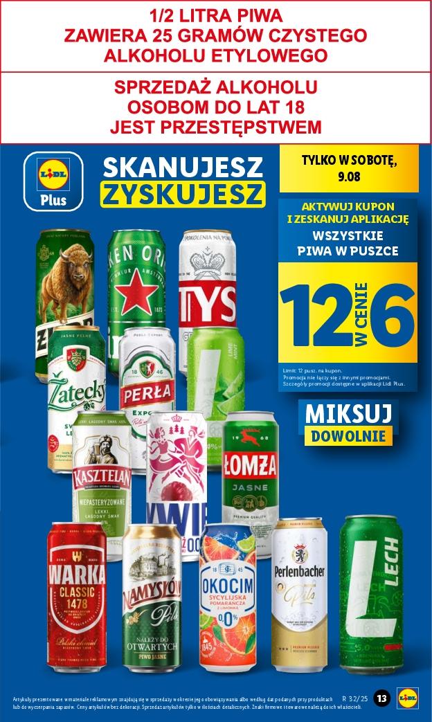 Gazetka promocyjna Lidl do 09/08/2025 str.13