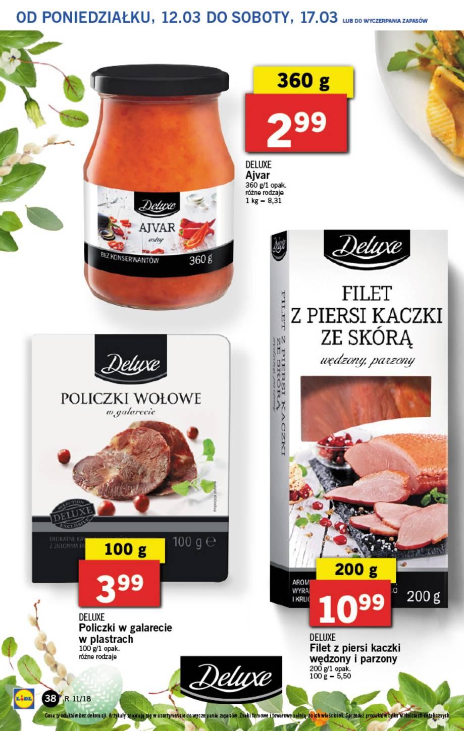 Gazetka promocyjna Lidl do 14/03/2018 str.38