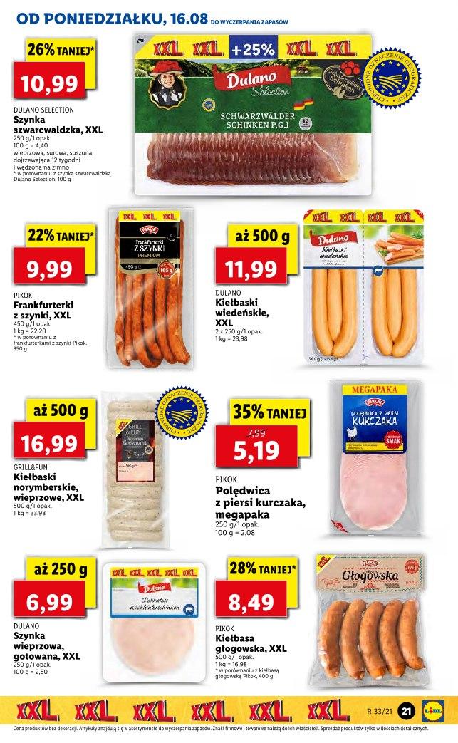 Gazetka promocyjna Lidl do 18/08/2021 str.21