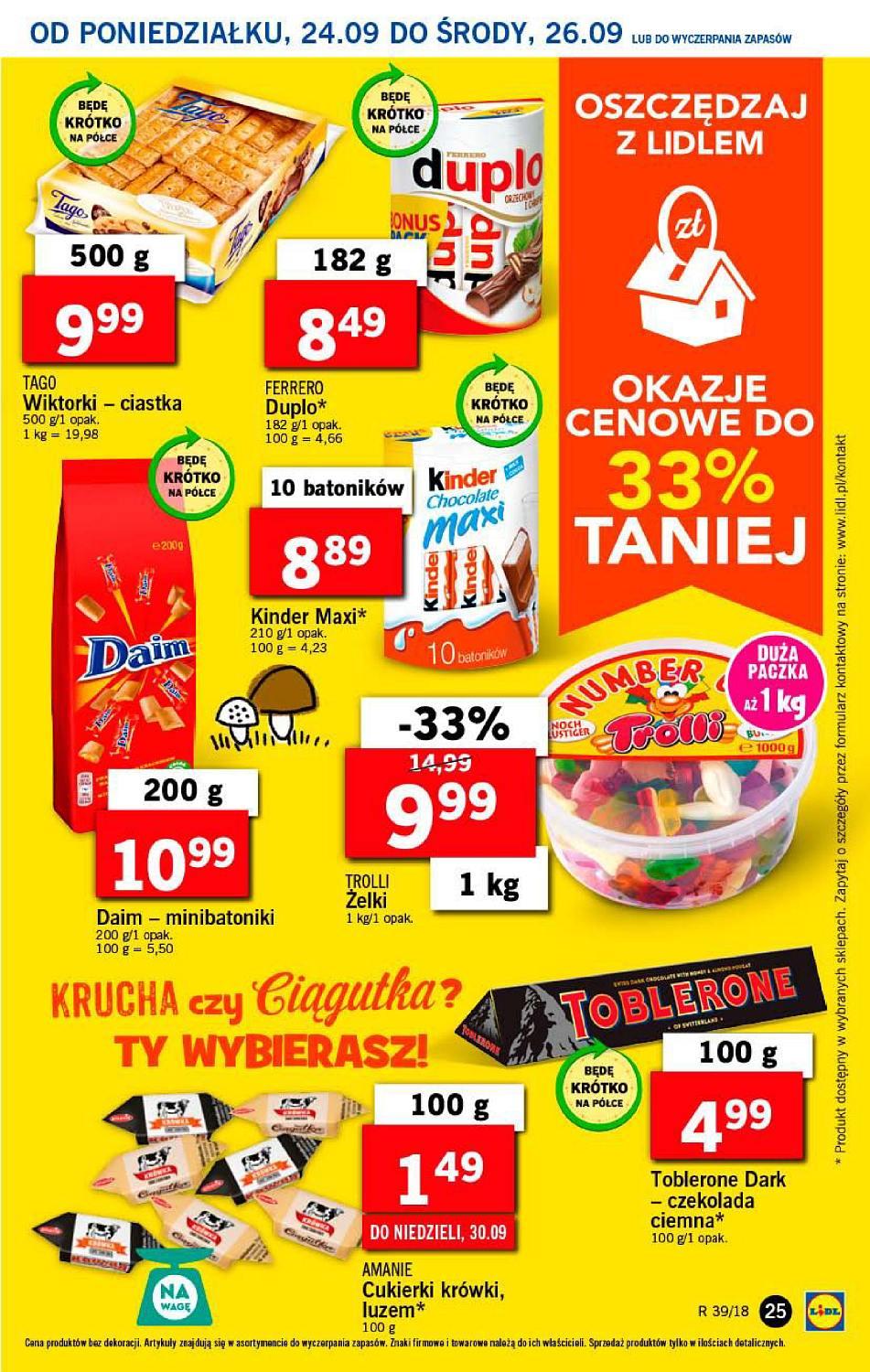 Gazetka promocyjna Lidl do 26/09/2018 str.25