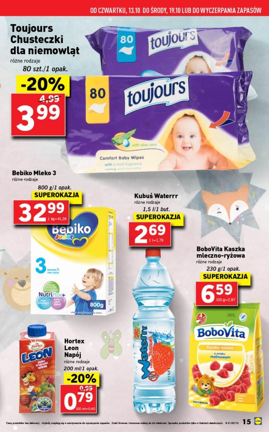 Gazetka promocyjna Lidl do 19/10/2016 str.15