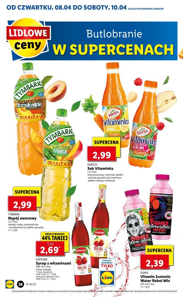 Gazetka promocyjna Lidl do 10/04/2021 str.36