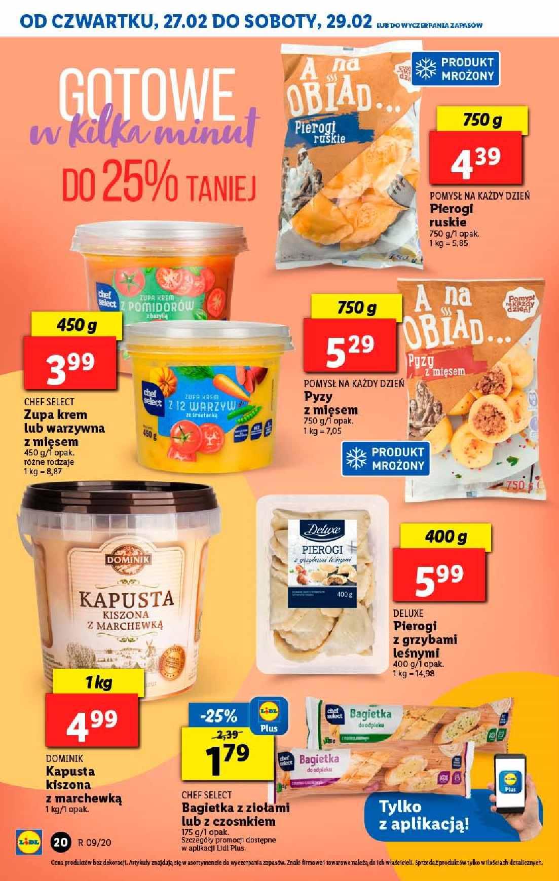 Gazetka promocyjna Lidl do 29/02/2020 str.20