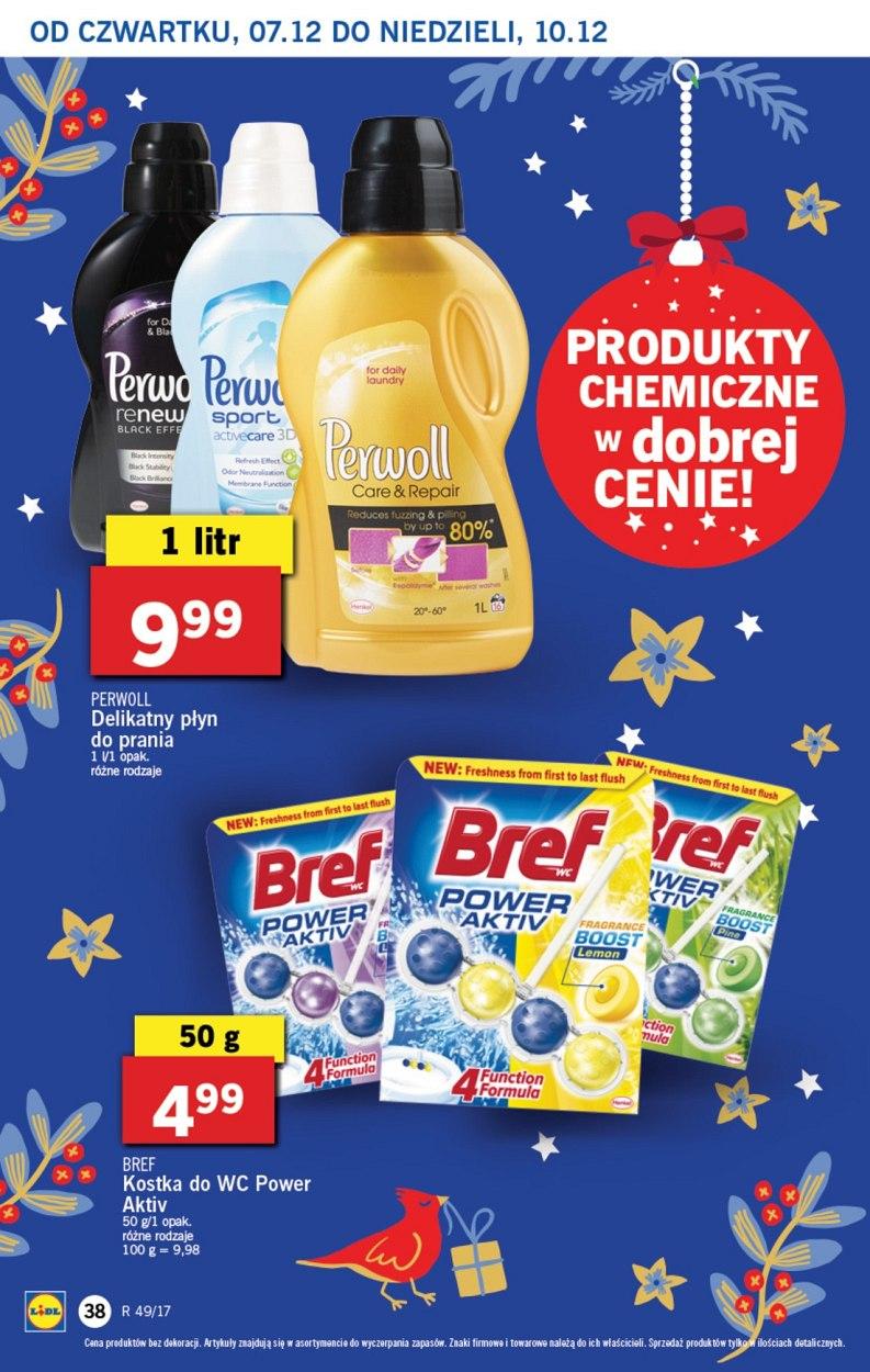 Gazetka promocyjna Lidl do 10/12/2017 str.38