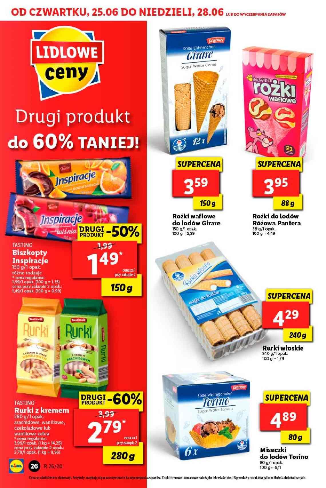 Gazetka promocyjna Lidl do 28/06/2020 str.26