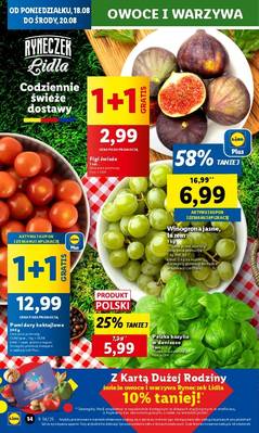 Lidl od poniedziałku