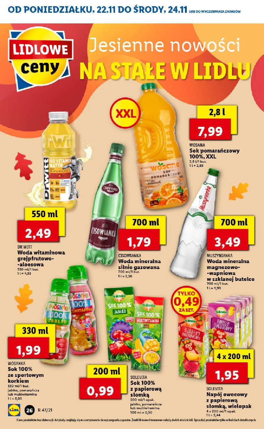 Gazetka promocyjna Lidl do 24/11/2021 str.26