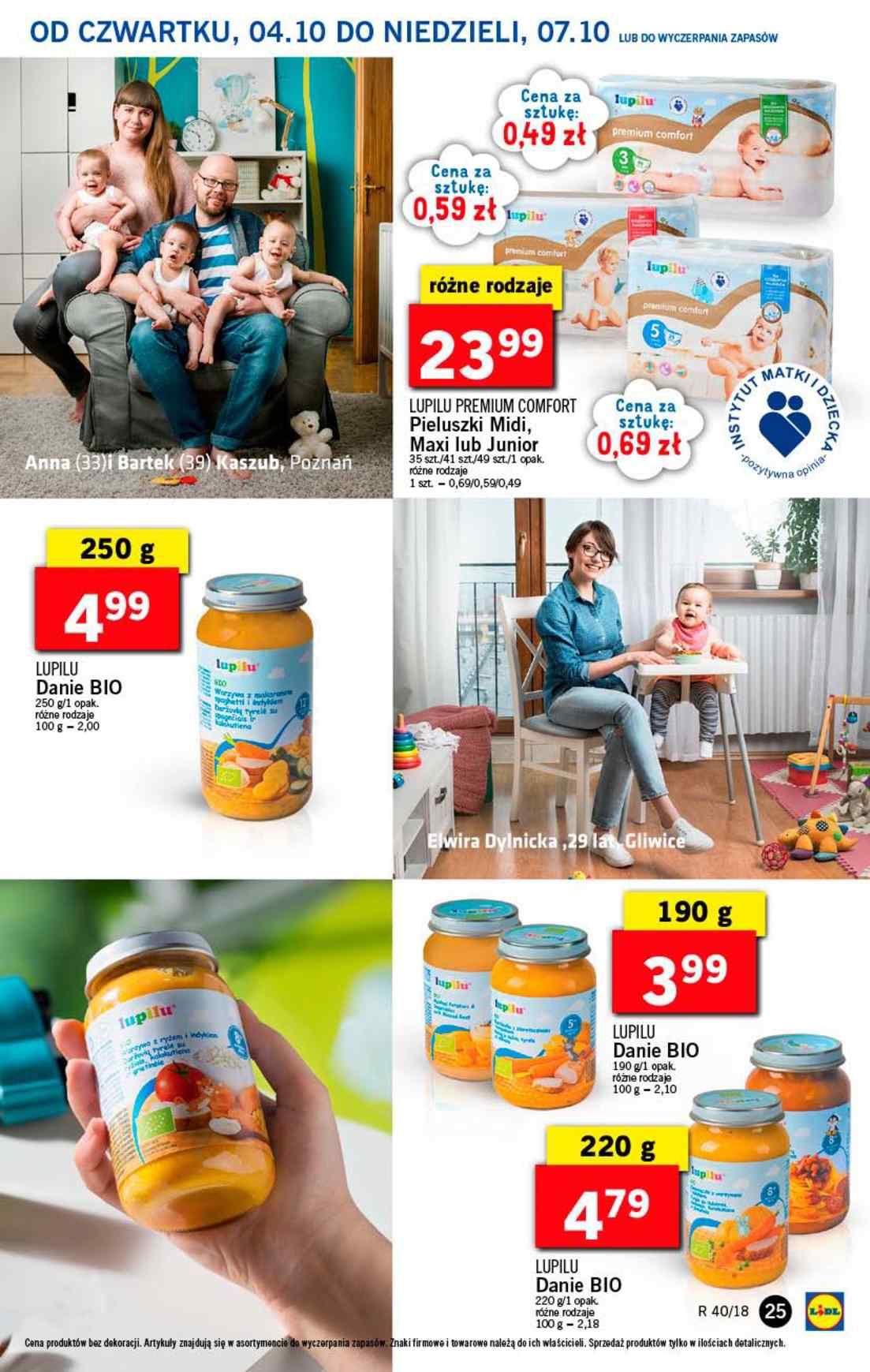 Gazetka promocyjna Lidl do 07/10/2018 str.25