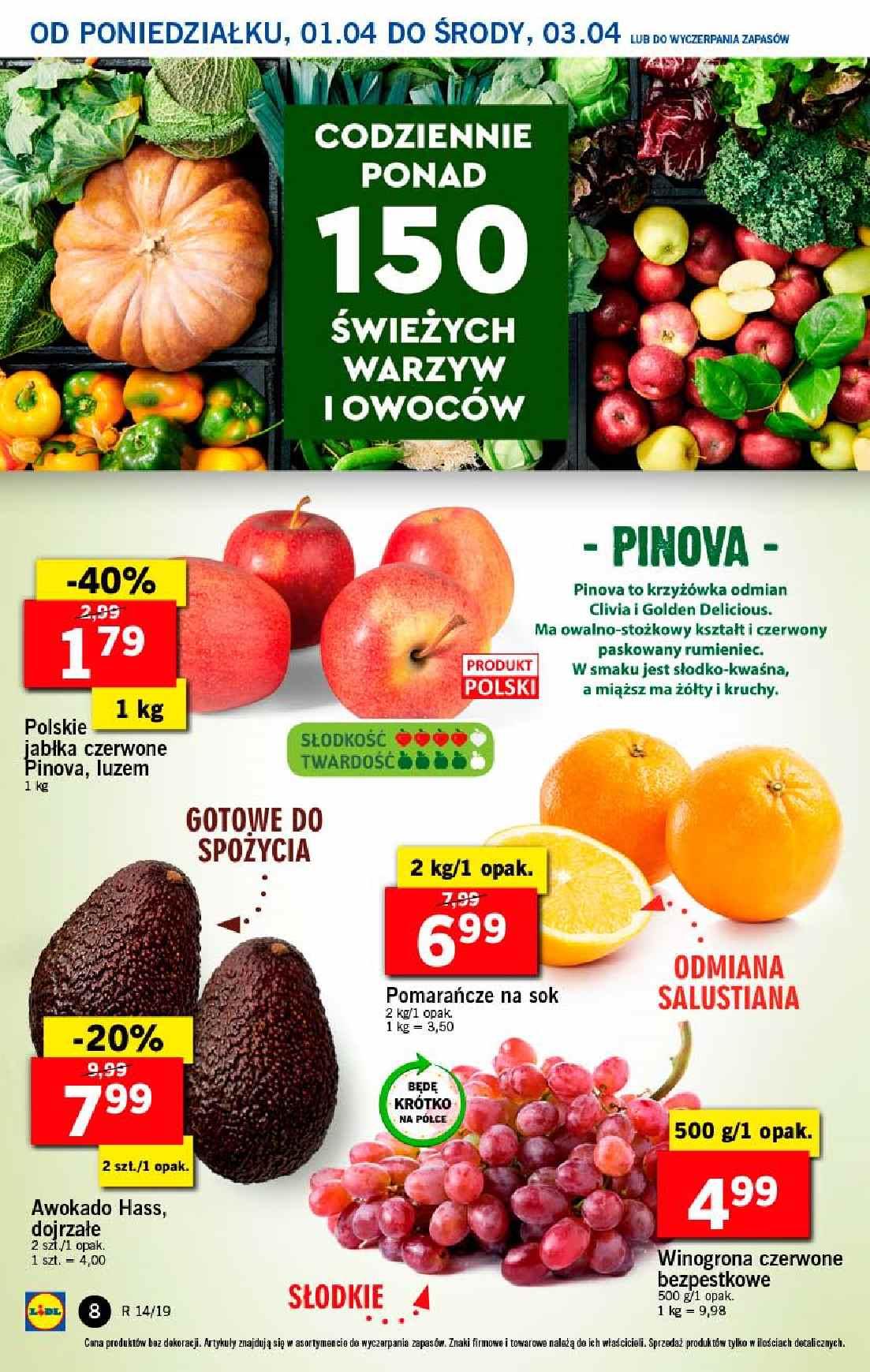 Gazetka promocyjna Lidl do 03/04/2019 str.8