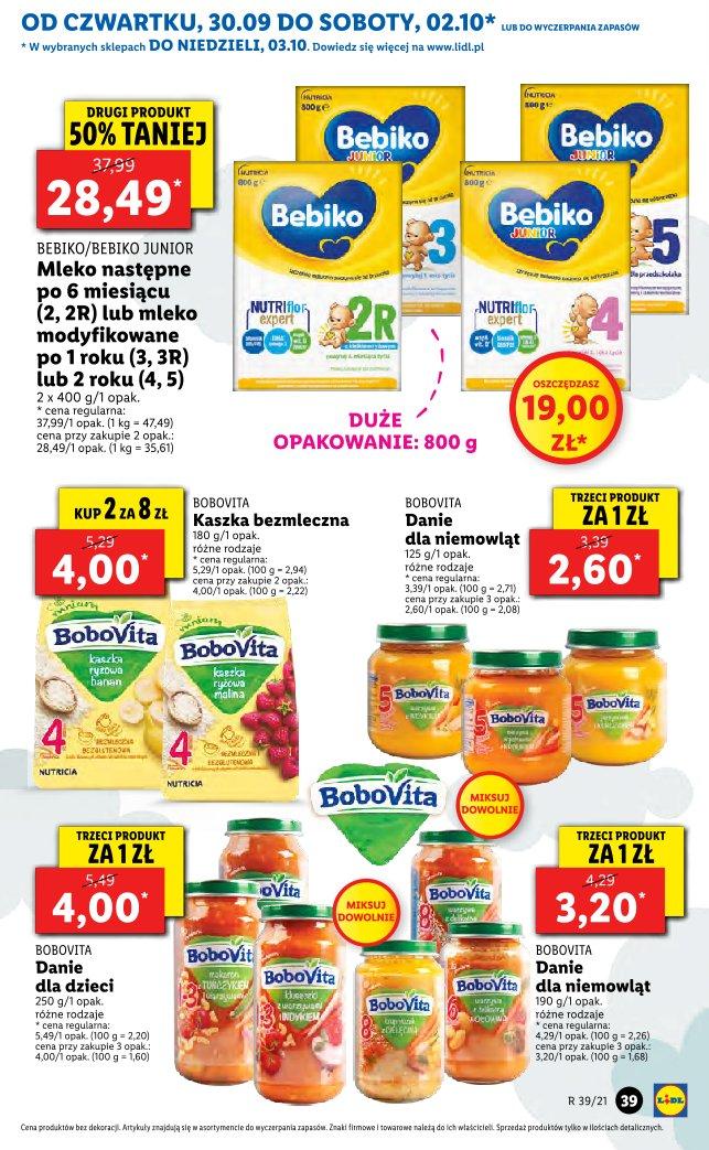 Gazetka promocyjna Lidl do 02/10/2021 str.39