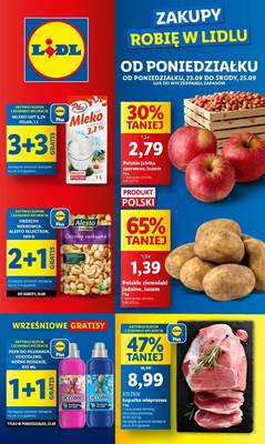 Lidl gazetka - od 23/09/2024 do 25/09/2024