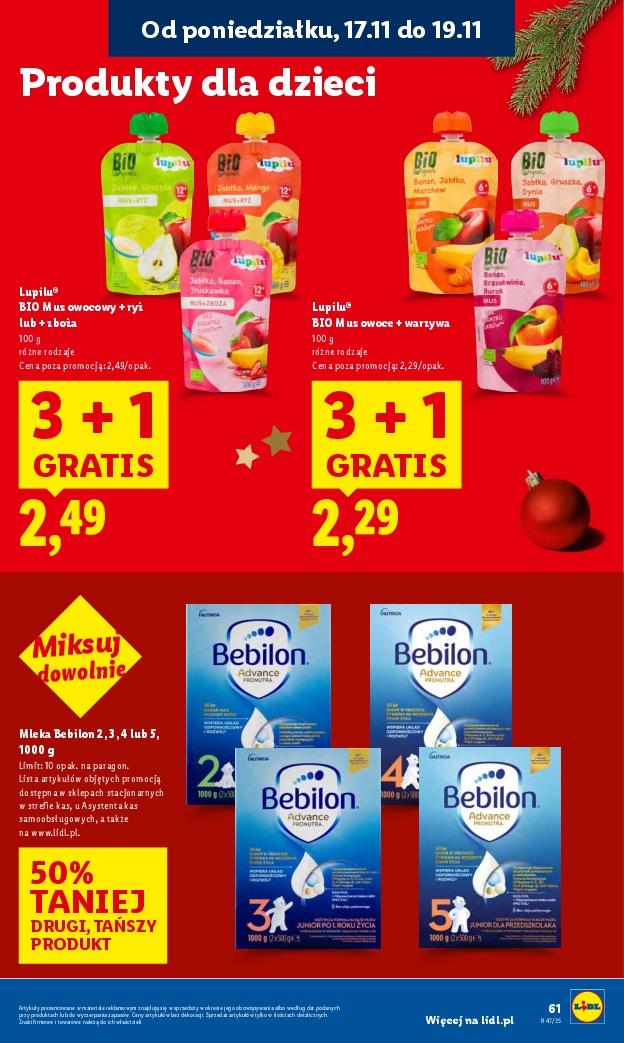 Gazetka promocyjna Lidl do 19/11/2025 str.61