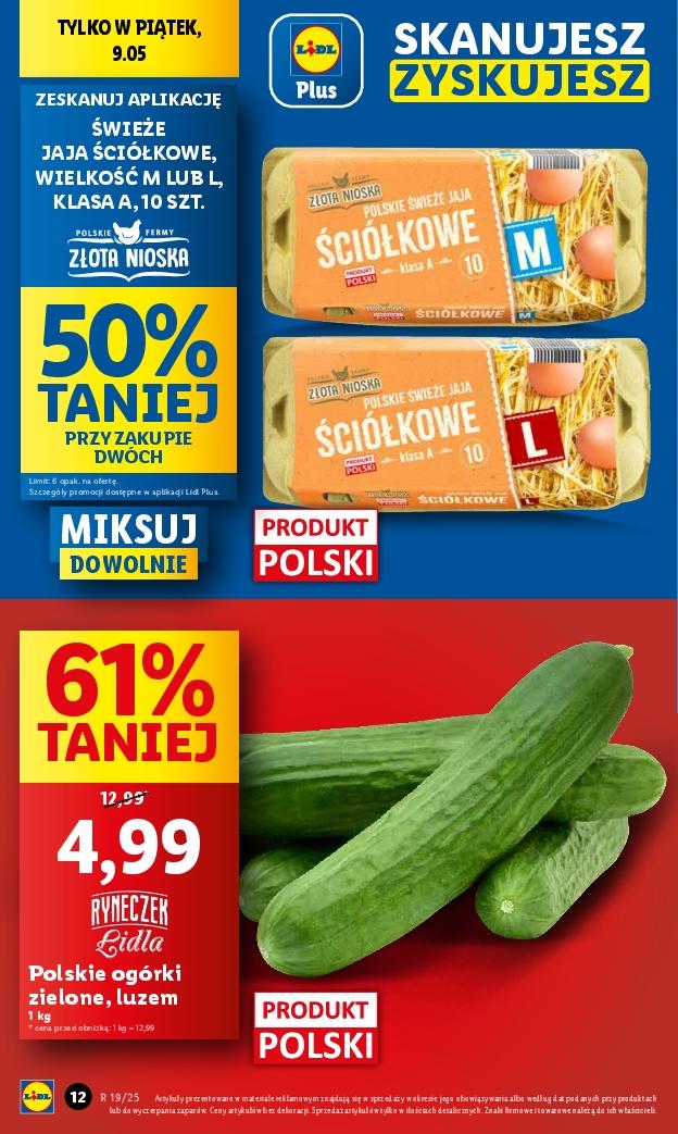Gazetka promocyjna Lidl do 10/05/2025 str.12