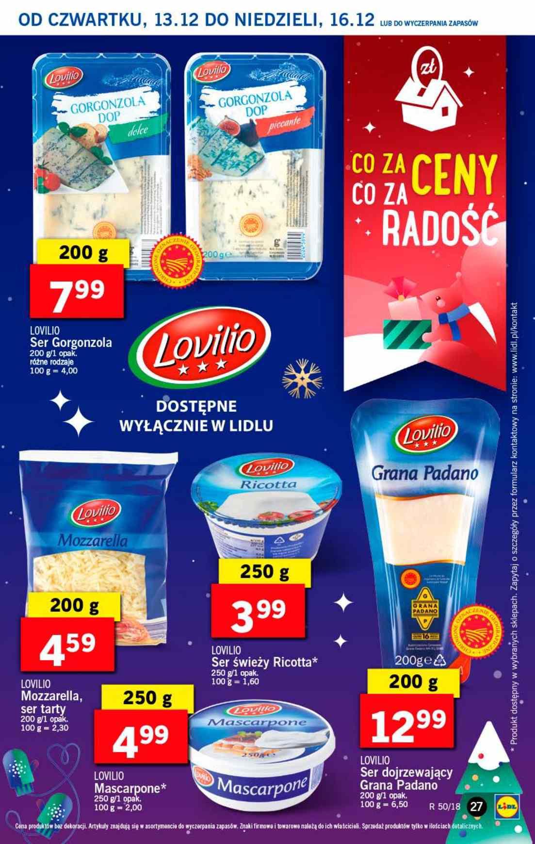 Gazetka promocyjna Lidl do 16/12/2018 str.27