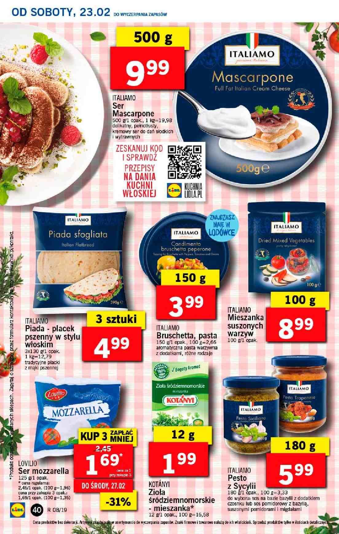 Gazetka promocyjna Lidl do 24/02/2019 str.40