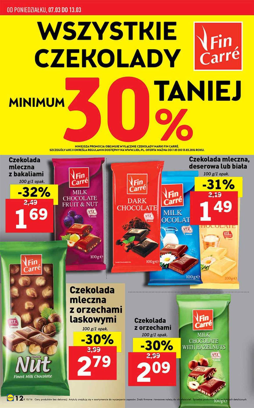 Gazetka promocyjna Lidl do 13/03/2016 str.12