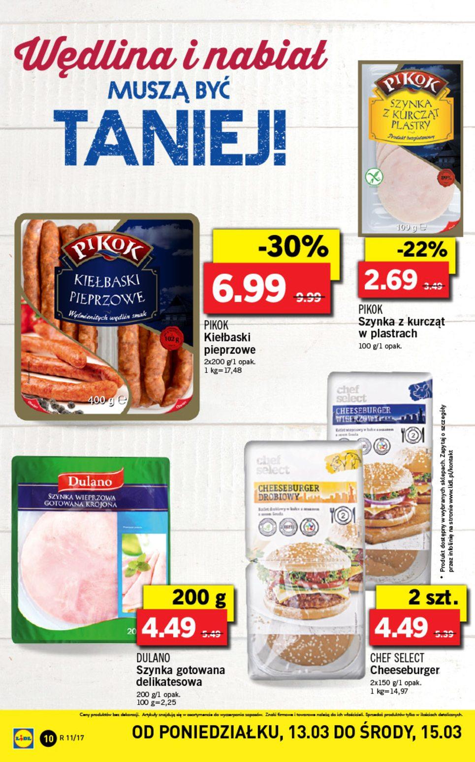 Gazetka promocyjna Lidl do 15/03/2017 str.10