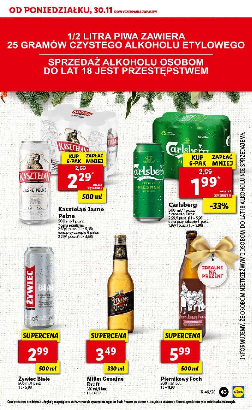 Gazetka promocyjna Lidl do 06/12/2020 str.43