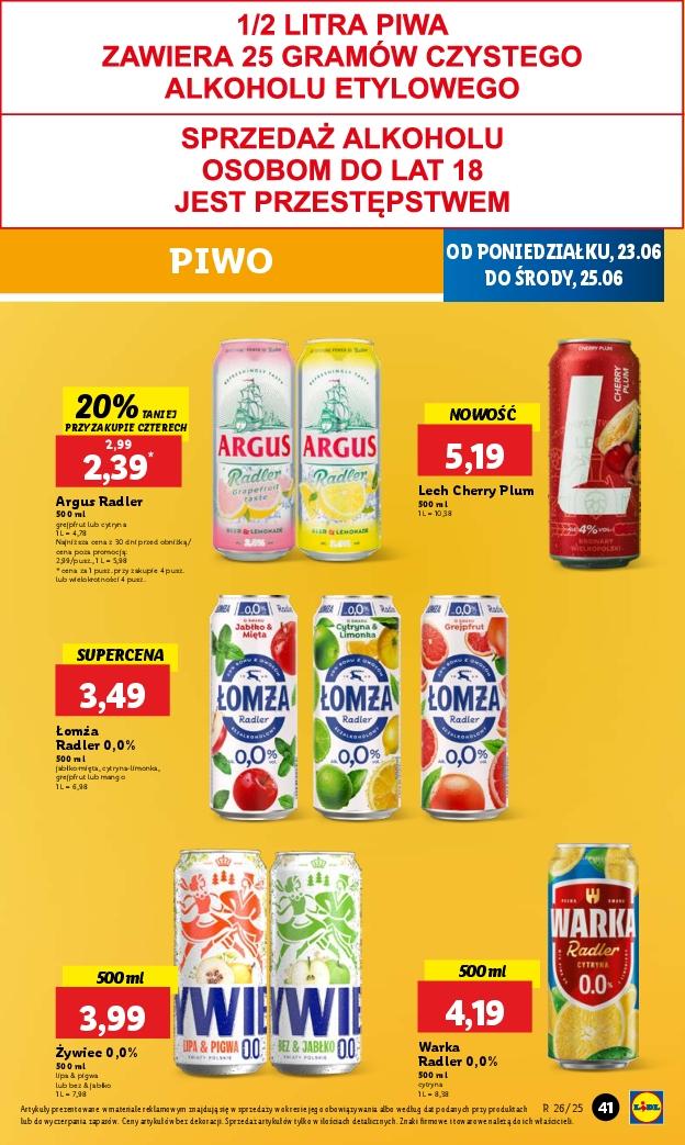 Gazetka promocyjna Lidl do 25/06/2025 str.47