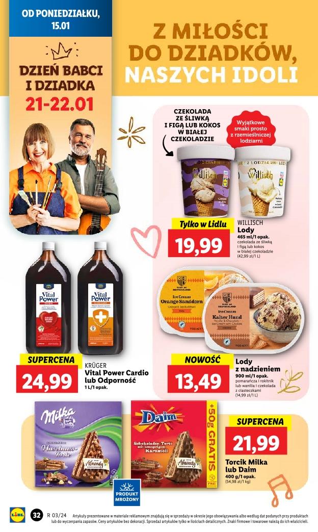 Gazetka promocyjna Lidl do 17/01/2024 str.32