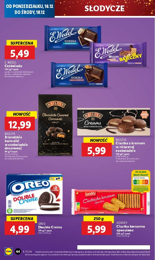 Gazetka promocyjna Lidl do 18/12/2024 str.50