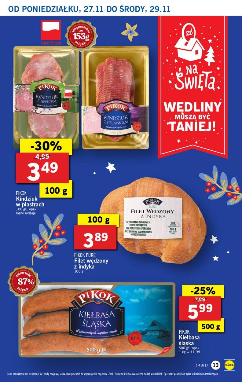 Gazetka promocyjna Lidl do 29/11/2017 str.13