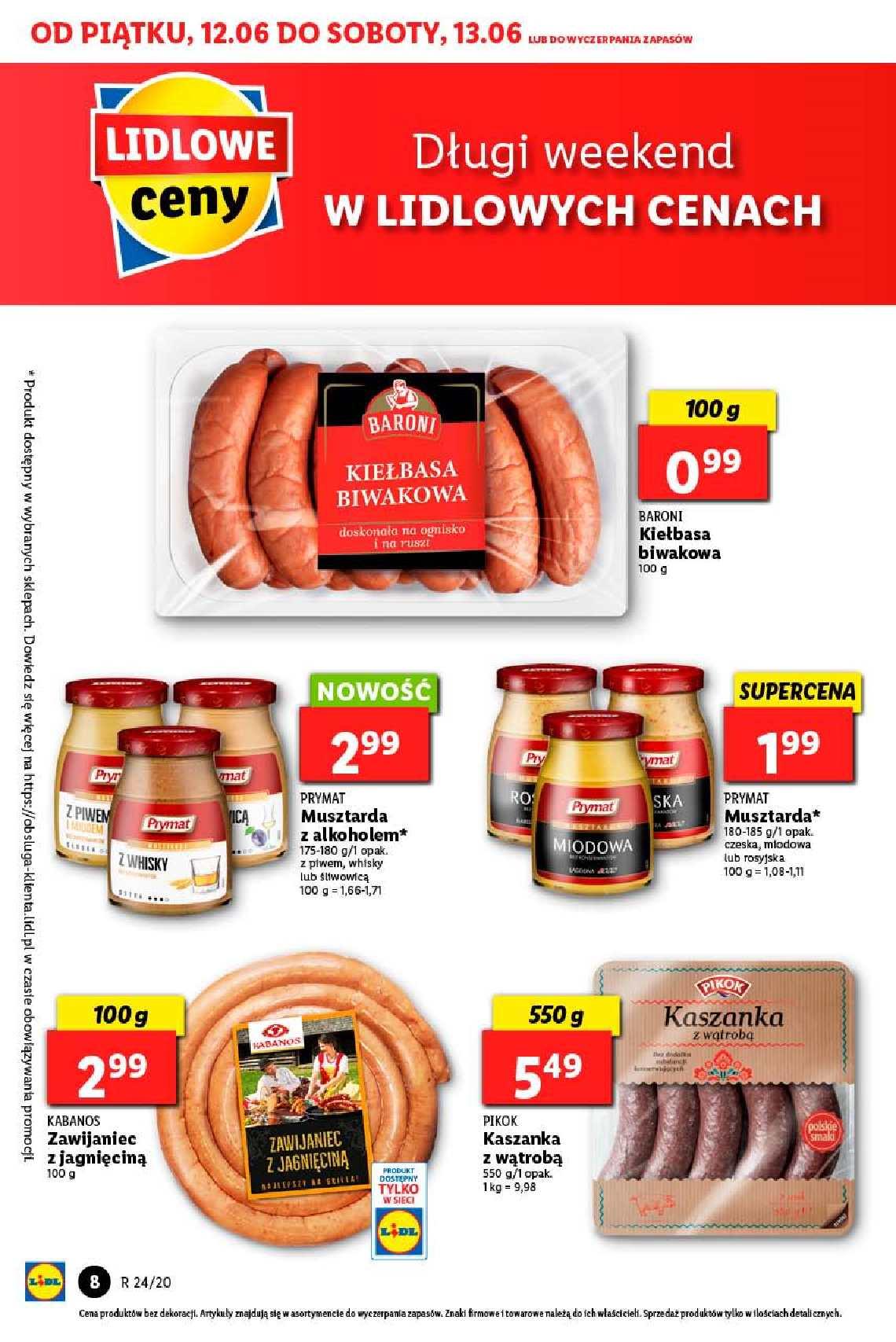 Gazetka promocyjna Lidl do 13/06/2020 str.8